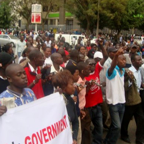 Anti-corruption protest in Kenya, 2011