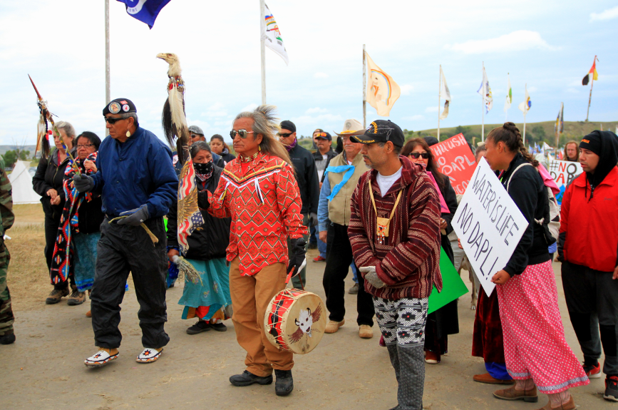 North Dakota protest. Credit: Front Line Defenders